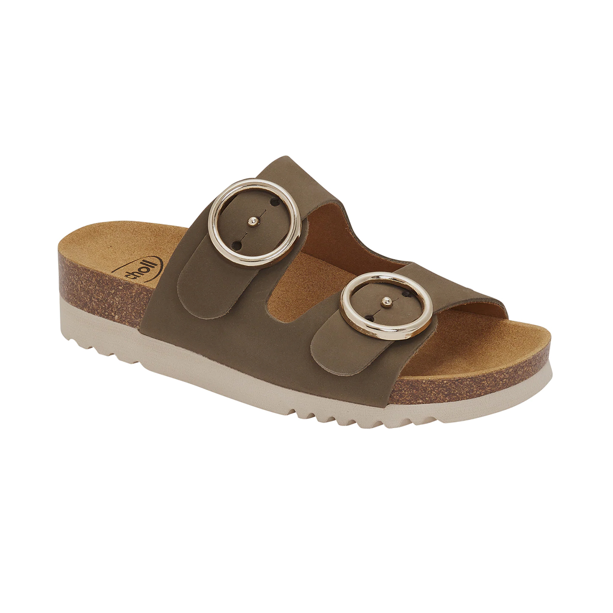 Scholl Malibu 2 Straps Oliven