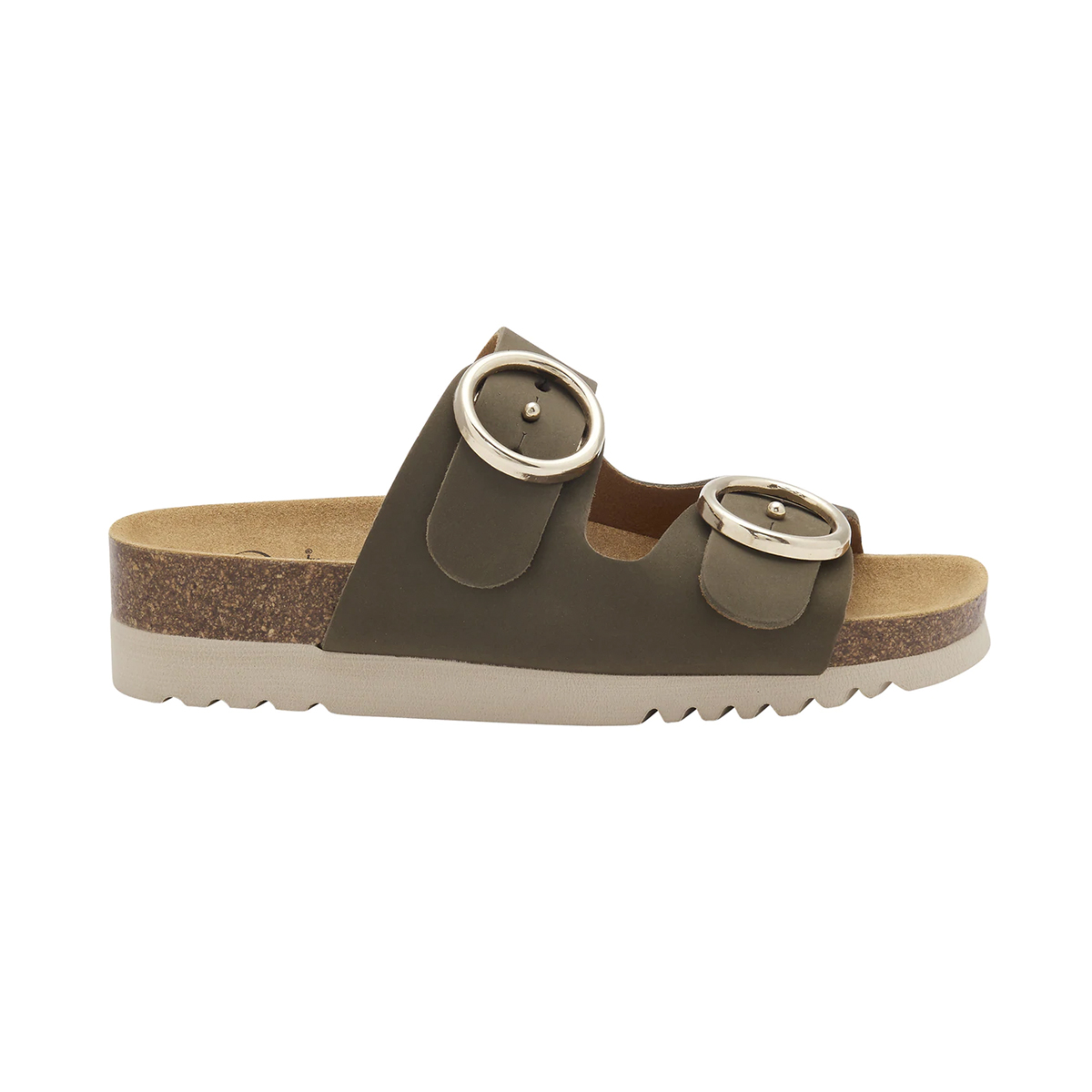 Scholl Malibu 2 Straps Oliven